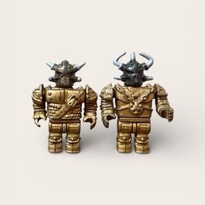 2 Mega Bloks Dragons Krystal Wars Bronze Orc Knights